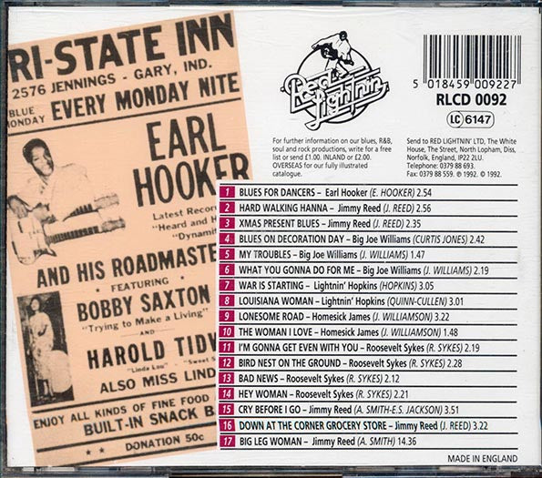 Earl Hooker, Jimmy Reed, Big Joe Williams, Etc.  - Big Boss Men (CD)