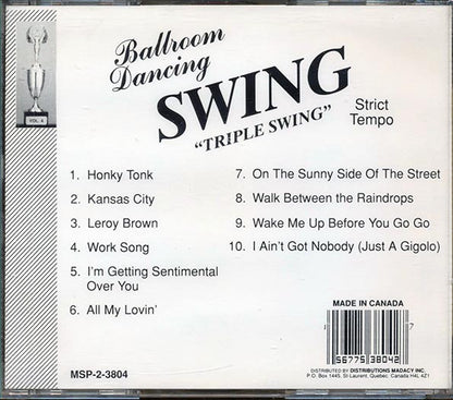 Francisco Montaro Ensemble - Ballroom Dancing: Triple Swing (CD)