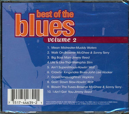 Muddy Waters, Sonny Terry & Brownie McGhee, Jimmy Reed, Etc. - Best Of The Blues Volume 2 (CD)