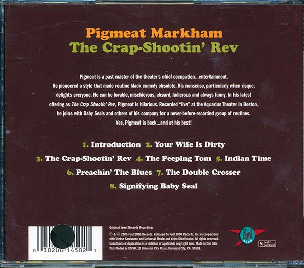 Pigmeat Markham  - The Crap-Shootin' Rev (CD)