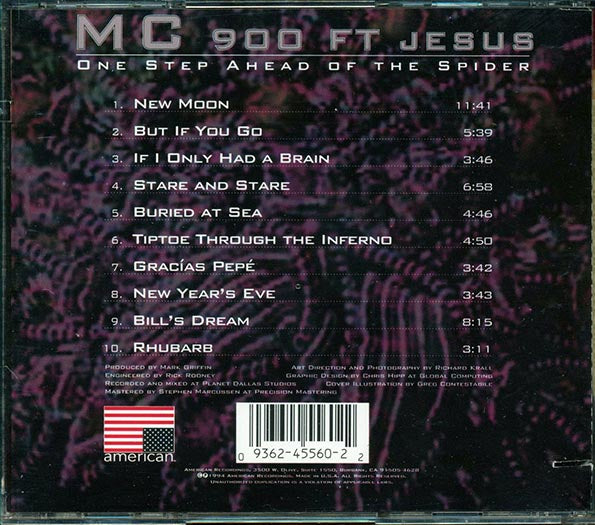 MC 900 Ft Jesus  - One Step Ahead Of The Spider (CD)
