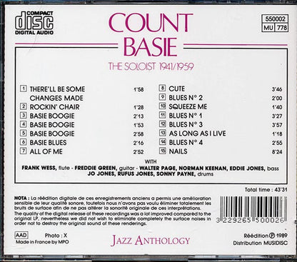 Count Basie - The Soloist 1941/1959 (CD)