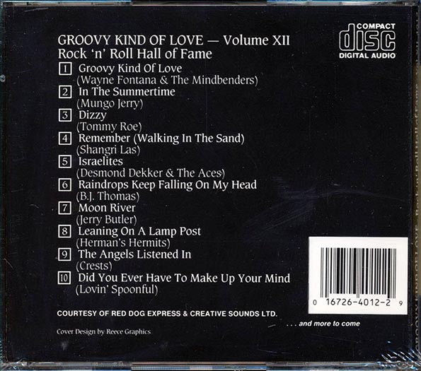 Shangri-Las, Wayne Fontana & The Mindbenders, Tommy Roe, Etc. - Rock N Roll Hall Of Fame Volume XII (CD)