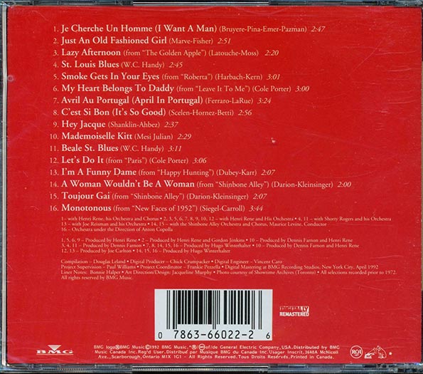 Eartha Kitt  - Miss Kitt To You (CD)