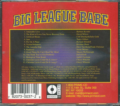 Barbara Kressler, David Wilcox, Vance Gilbert, Etc. - Big League Babe: Christine Lavin Tribute (CD)