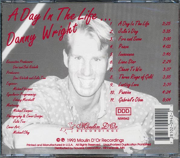 Danny Wright  - A Day In The Life (CD)