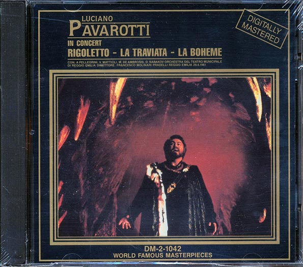 Luciano Pavarotti - In Concert: Rigoletto La Traviata La Boheme (CD)