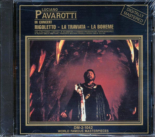 Luciano Pavarotti - In Concert: Rigoletto La Traviata La Boheme (CD)