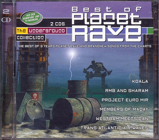 Koala, Trance Atlantic Air Waves, Members Of Mayday, Etc. - The Best Of Planet Rave  (25 tracks) (CD)