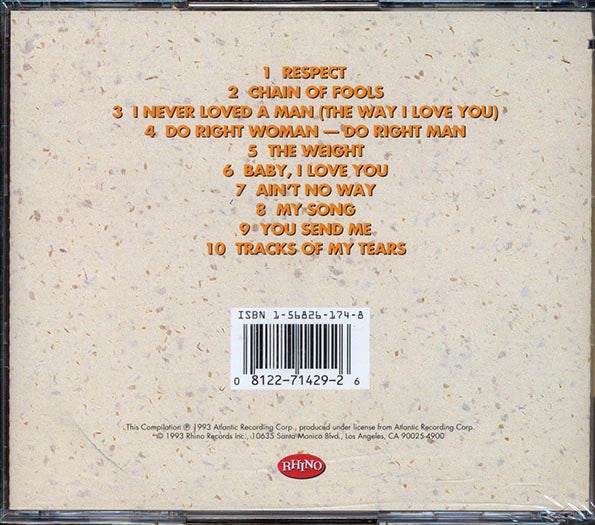 Aretha Franklin - Chain Of Fools (CD)
