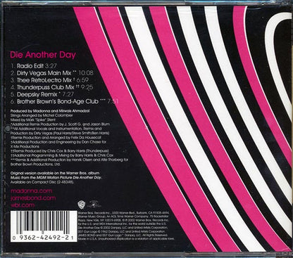 Madonna  - Die Another Day (CD)