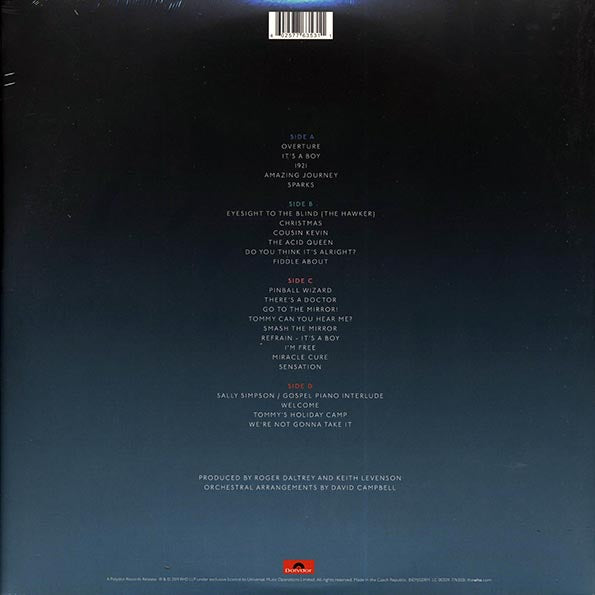 Roger Daltrey - The Who's Tommy Orchestral (24 tracks) (LP)