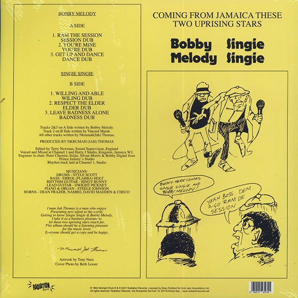 Singie Singie, Bobby Melody - Two Uprising Stars (LP)