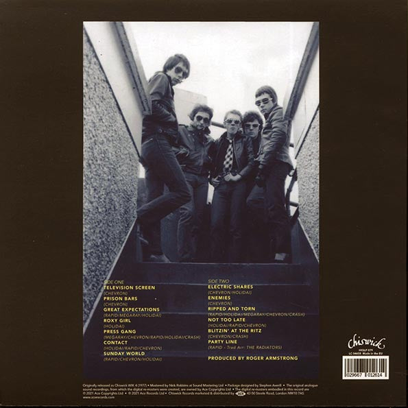 The Radiators From Space - TV Tube Heart (die-cut jacket) (ltd. 500 copies made) (10") (10", LP)