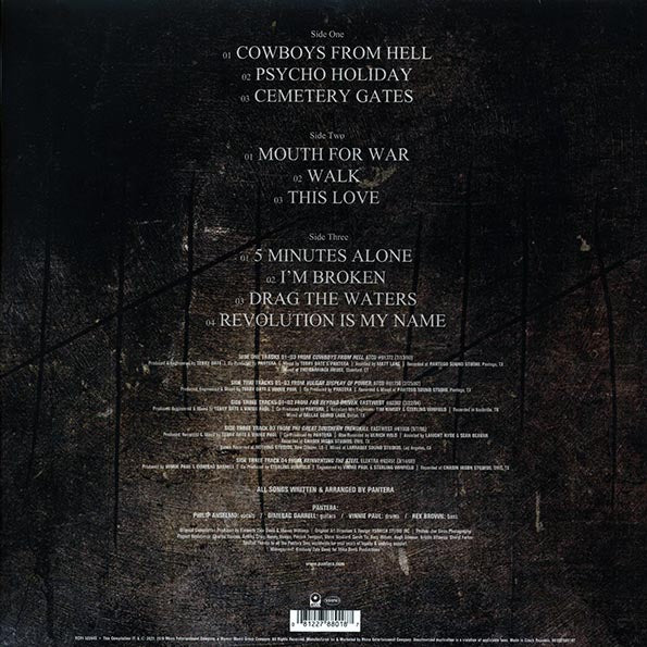 Pantera - 1990-2000: A Decade Of Domination (2xLP) (LP) - PureSound Records