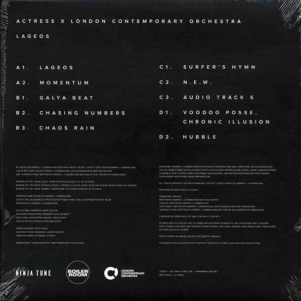 Actress X London Contemporary Orchestra - Lageos (2xLP) (incl. mp3) - PureSound Records