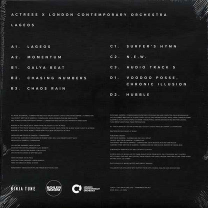Actress X London Contemporary Orchestra - Lageos (2xLP) (incl. mp3) - PureSound Records