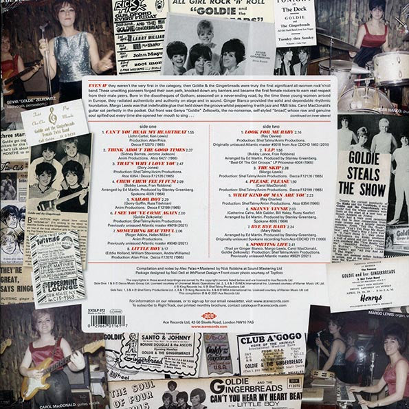 Goldie & The Gingerbreads - Thinking About The Goods Times 1964-1966 (LP) - PureSound Records