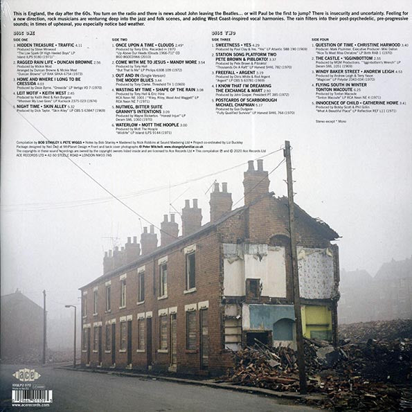Yes, Traffic, Mott The Hoople, The Moodie Blues, Etc. - Bob Stanley & Pete Wiggs Present Occasional Rain (LP)