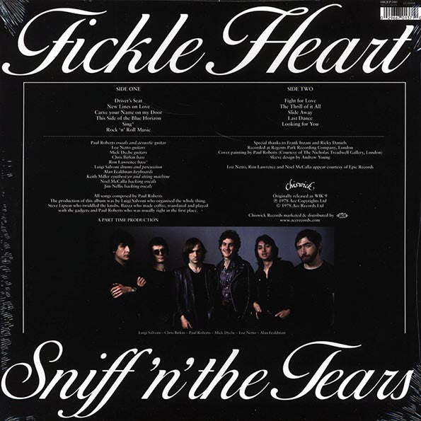 Sniff 'N' The Tears - Fickle Heart (LP)