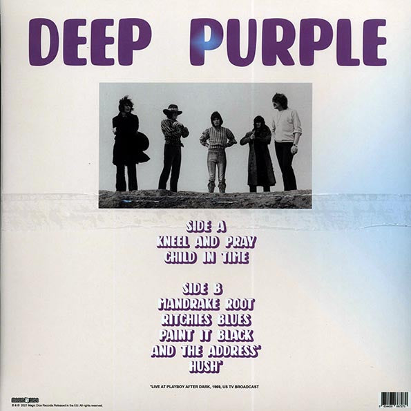 Deep Purple - Live In Amsterdam 1969 FM Broadcast (LP) - PureSound Records