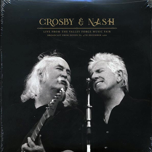 David Crosby, Graham Nash - Live From The Valley Forge Music Fair: Broadcast From Devon, PA, 4th December 1986 (LP) - PureSound Records