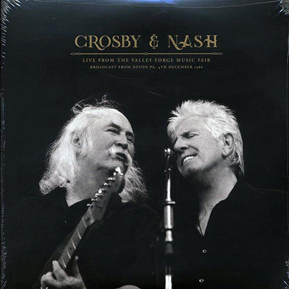 David Crosby, Graham Nash - Live From The Valley Forge Music Fair: Broadcast From Devon, PA, 4th December 1986 (LP) - PureSound Records