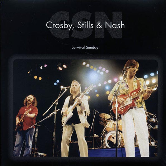 Crosby, Stills & Nash - Survival Sunday: Live At Hollywood Bowl, Los Angeles, CA, May 25, 1980 (LP) - PureSound Records