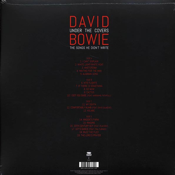 David Bowie - Under The Covers: The Songs He Didn't Write (ltd. ed.) (2xLP) (LP) - PureSound Records
