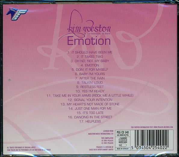 Kim Weston & The Motorcity All Stars - Emotion (CD)