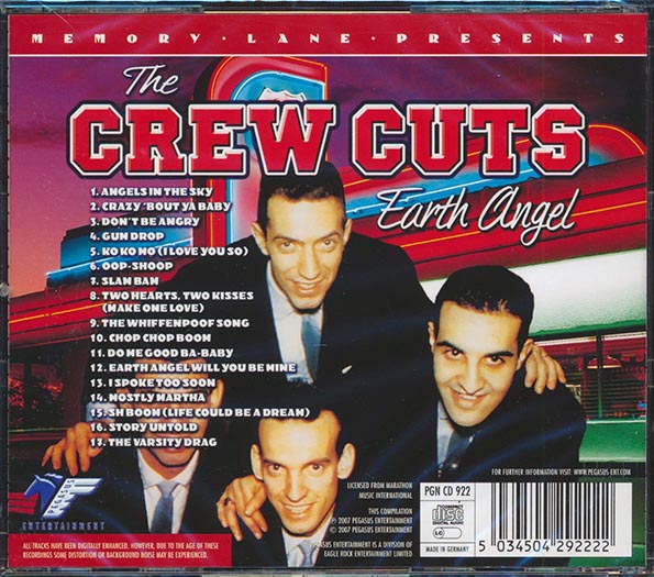 The Crew Cuts - Earth Angel (CD)