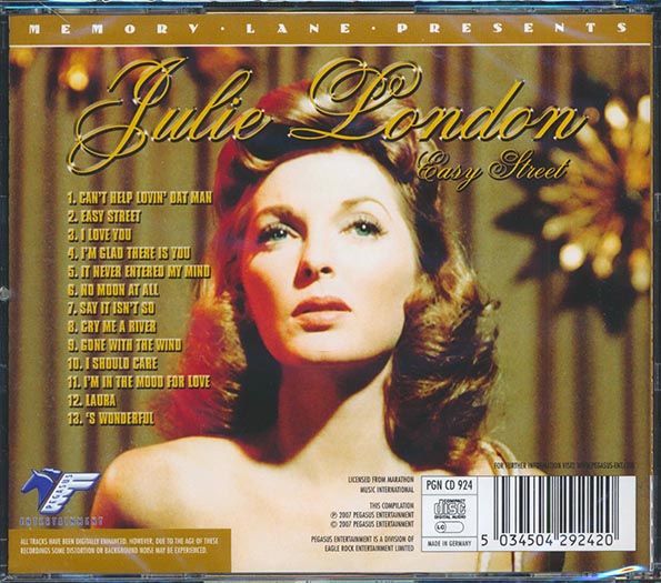 Julie London - Easy Street (CD)
