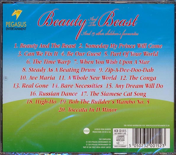 Various - Beauty & The Beast, And 19 Other Children's Favourites (CD)