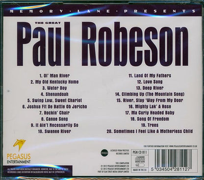Paul Robeson - The Great Paul Robeson (CD)