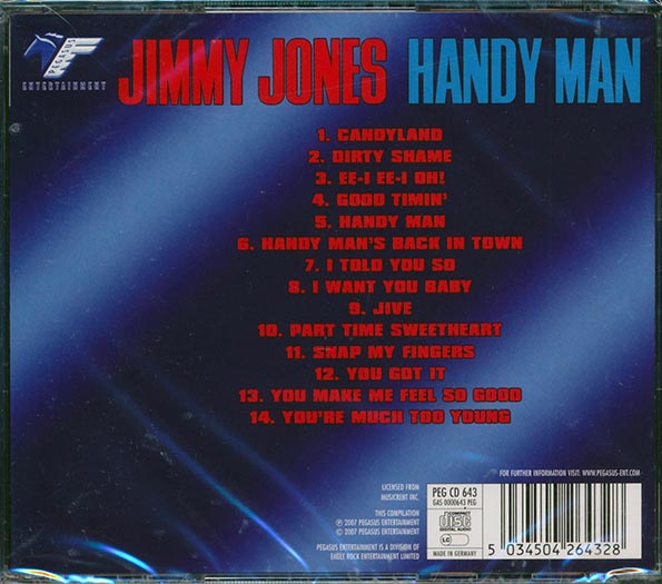 Jimmy Jones - Handy Man (CD)