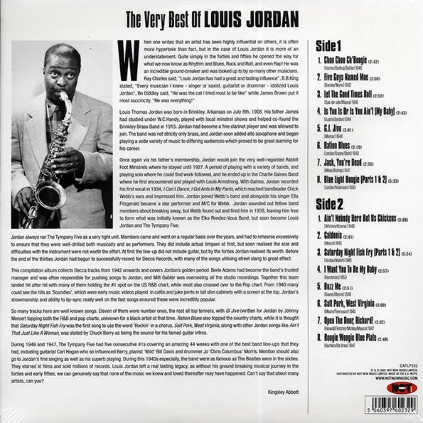 Louis Jordan - The Very Best Of Louis Jordan (LP) - PureSound Records