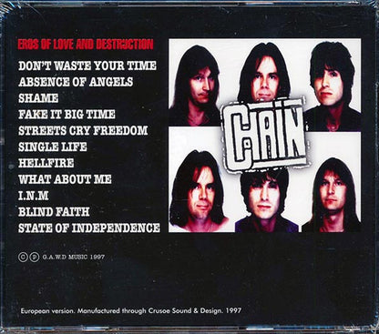 Chain - Eros Of Love And Destruction (CD)