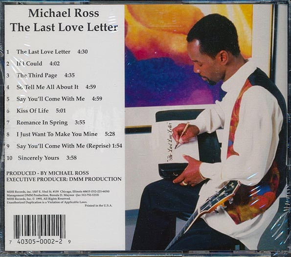 Michael Ross - The Last Love Letter (CD)