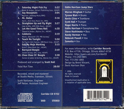 Eddie Harrison Jump Stars - Eddie Harrison Jump Stars (CD)
