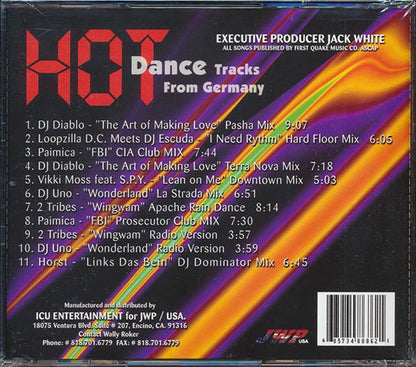 DJ Diablo, 2 Tribes, Loopzilla, DJ Uno, Etc. - Hot Dance Tracks From Germany (CD)