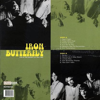 Iron Butterfly - Live At The Galaxy, LA, July 1967 (ltd. 500 copies made) (LP) - PureSound Records