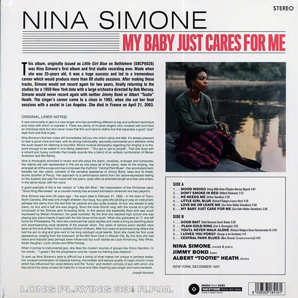 Nina Simone - My Baby Just Cares For Me (ltd. ed.) (LP) - PureSound Records