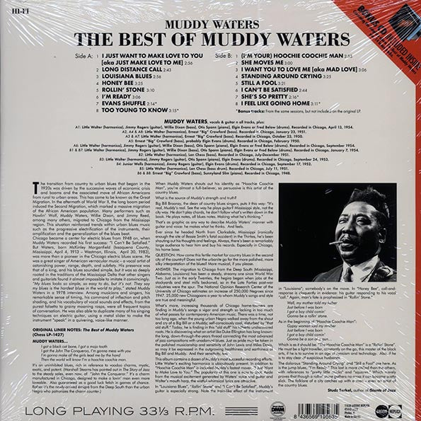 Muddy Waters - The Best Of Muddy Waters (+14 bonus tracks) (ltd. ed.) (180g) (LP) - PureSound Records