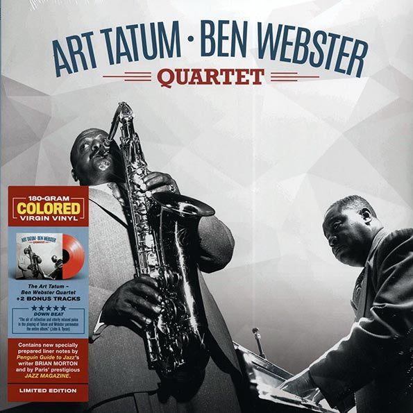 Art Tatum-Ben Webster Quartet - Art Tatum-Ben Webster Quartet (+2 bonus tracks) (ltd. ed.) (180g) (LP) - PureSound Records