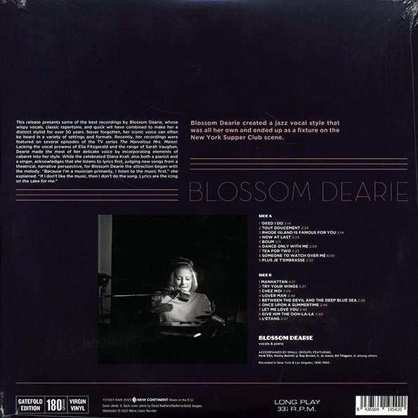 Blossom Dearie - The Hits (ltd. ed.) (LP) - PureSound Records