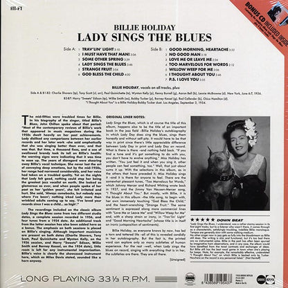 Billie Holiday - Lady Sings The Blues (+9 bonus tracks) (ltd. ed.) (180g) (LP) - PureSound Records