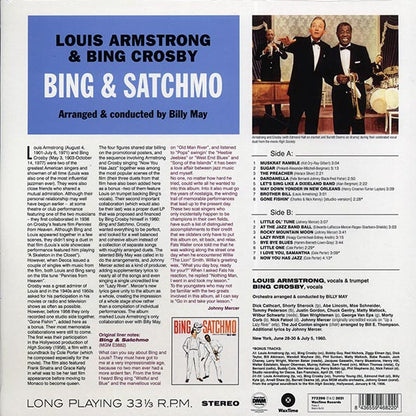 Louis Armstrong, Bing Crosby - Bing & Satchmo (+4 bonus tracks) (ltd. ed.) (LP) - PureSound Records