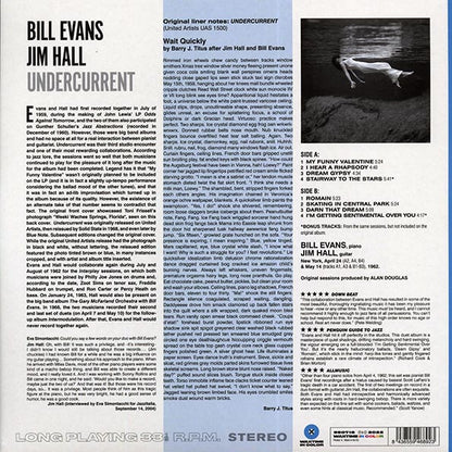 Bill Evans, Jim Hall - Undercurrent (+2 bonus tracks) (ltd. ed.) (180g) (LP) - PureSound Records