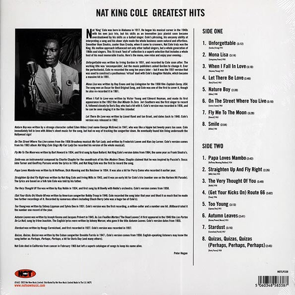 Nat King Cole - Greatest Hits (180g) (LP) - PureSound Records