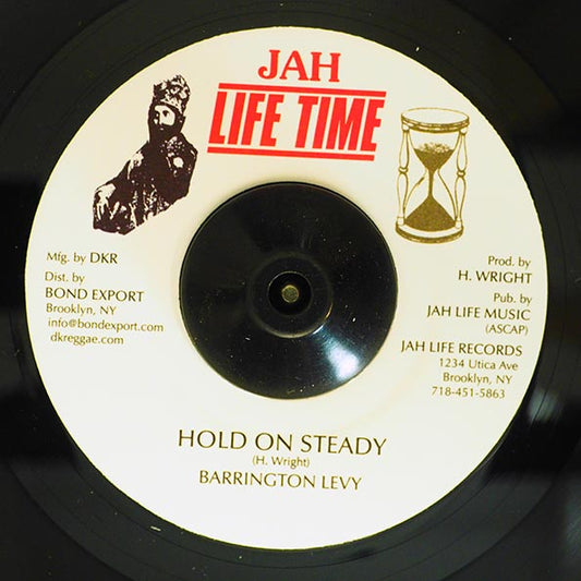 Barrington Levy - Hold On Steady  /  Jah Life - Hold On Dub (7")